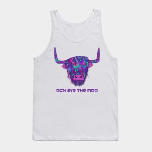 Scottish Highland Cow - Och Aye The Moo Tank Top